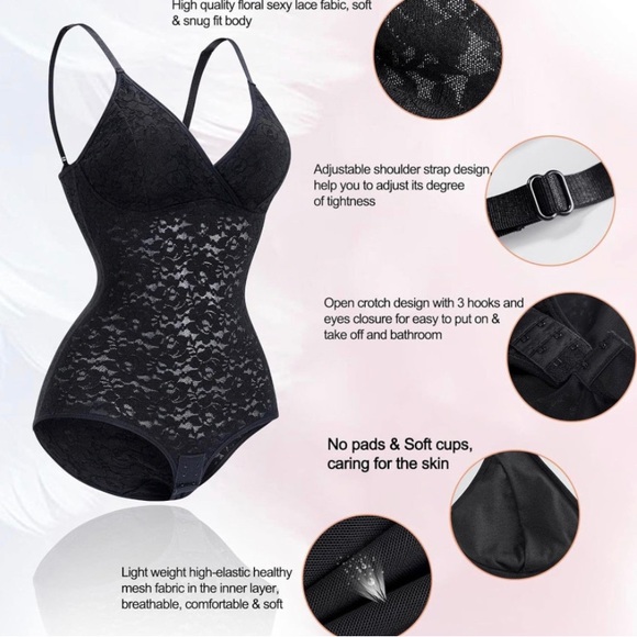 Woman’s Sexy Lace Bodysuit ♥️ Shapeware - Picture 5 of 6